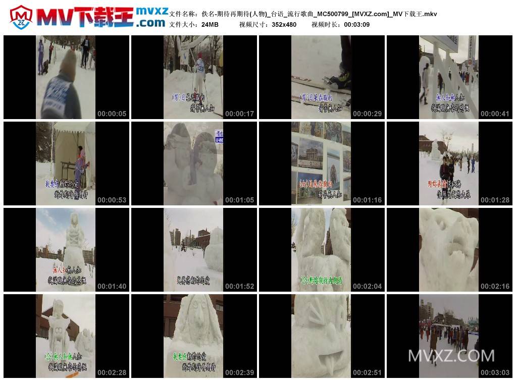 佚名-期待再期待(人物)_台语_流行歌曲_MC500799